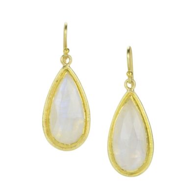 Earrings Petra Class  | Teardrop Moonstone Drop Earrings