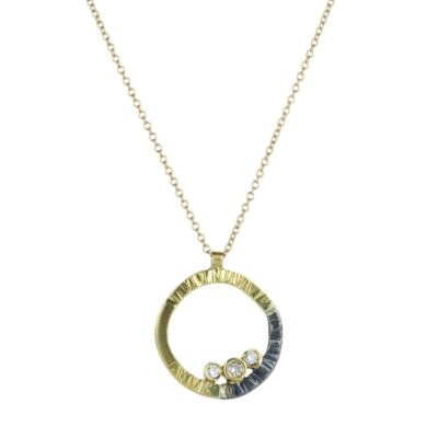 Necklaces Kate Maller  | Mini Turning Aspen Pendant Necklace